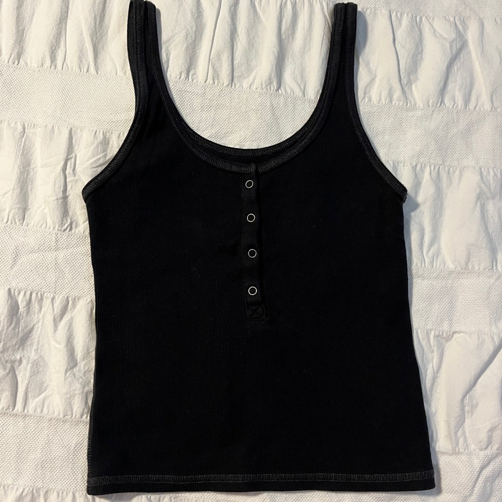 Abercrombie black tank